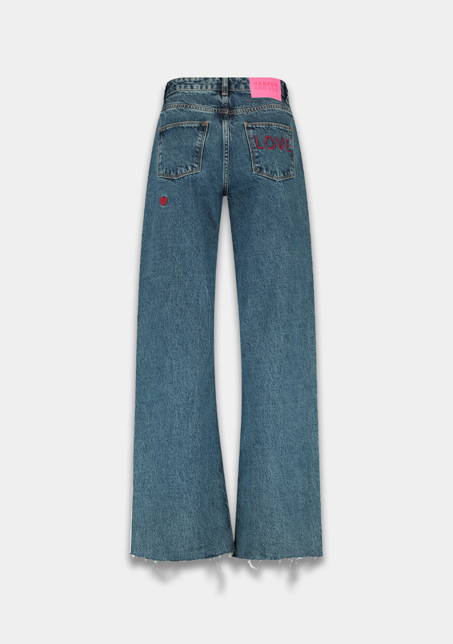 Harper & Yve Jeans Yve DW24R100 Blauw