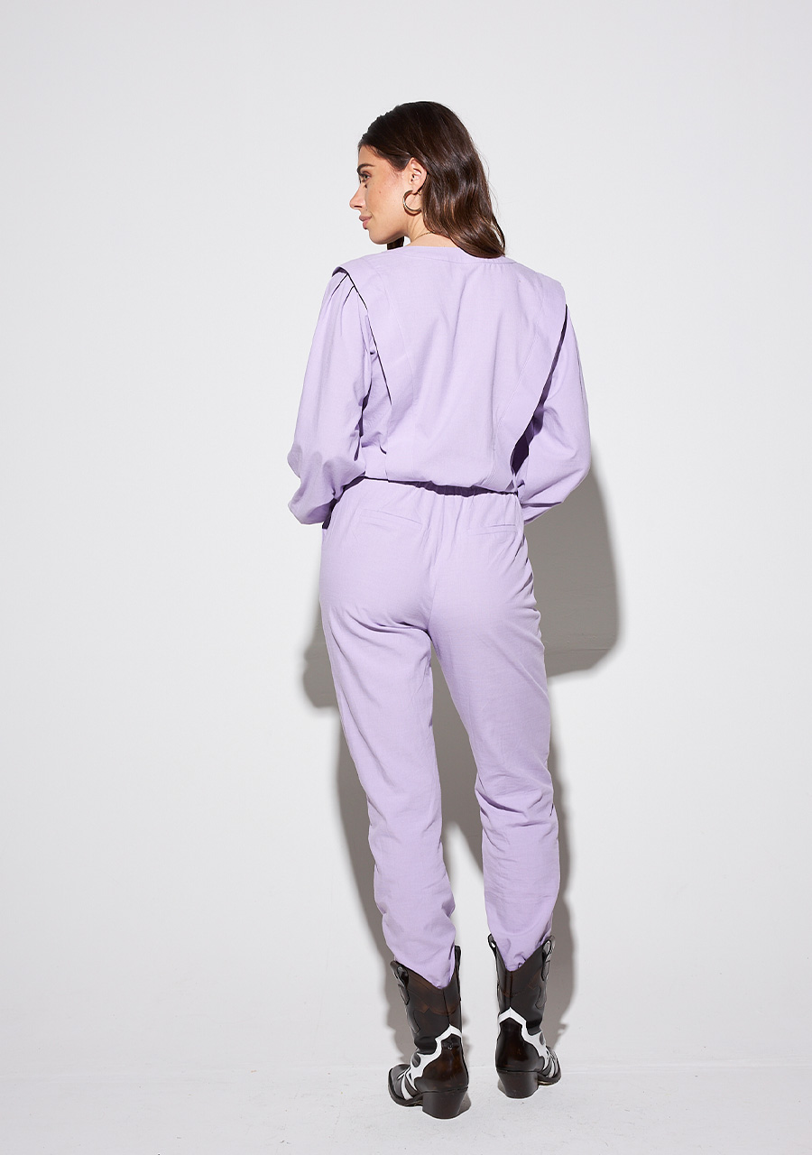 Harper & Yve Jumpsuit Francis SS23P703 Paars