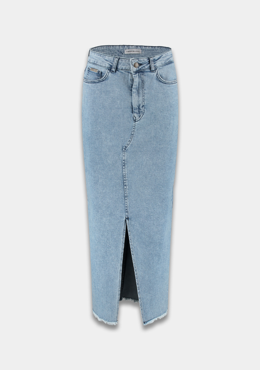 Harper & Yve Denim rok Yve SS24X001 Blauw