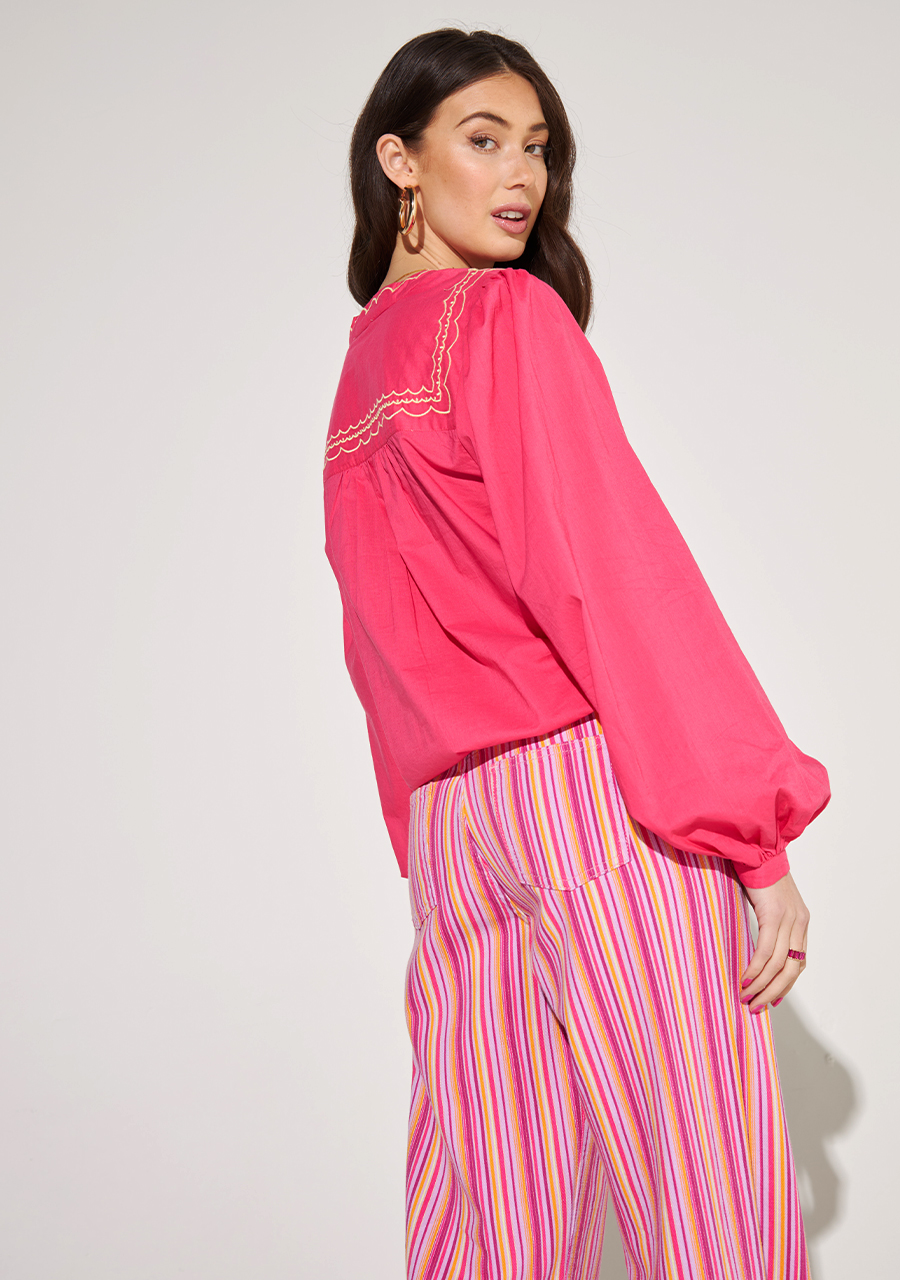 Harper & Yve Blouse Hailey SS24A602 Roze