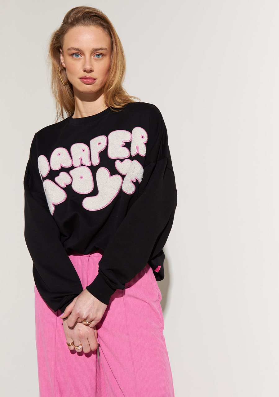 Harper & Yve Sweater Logo SS24D504