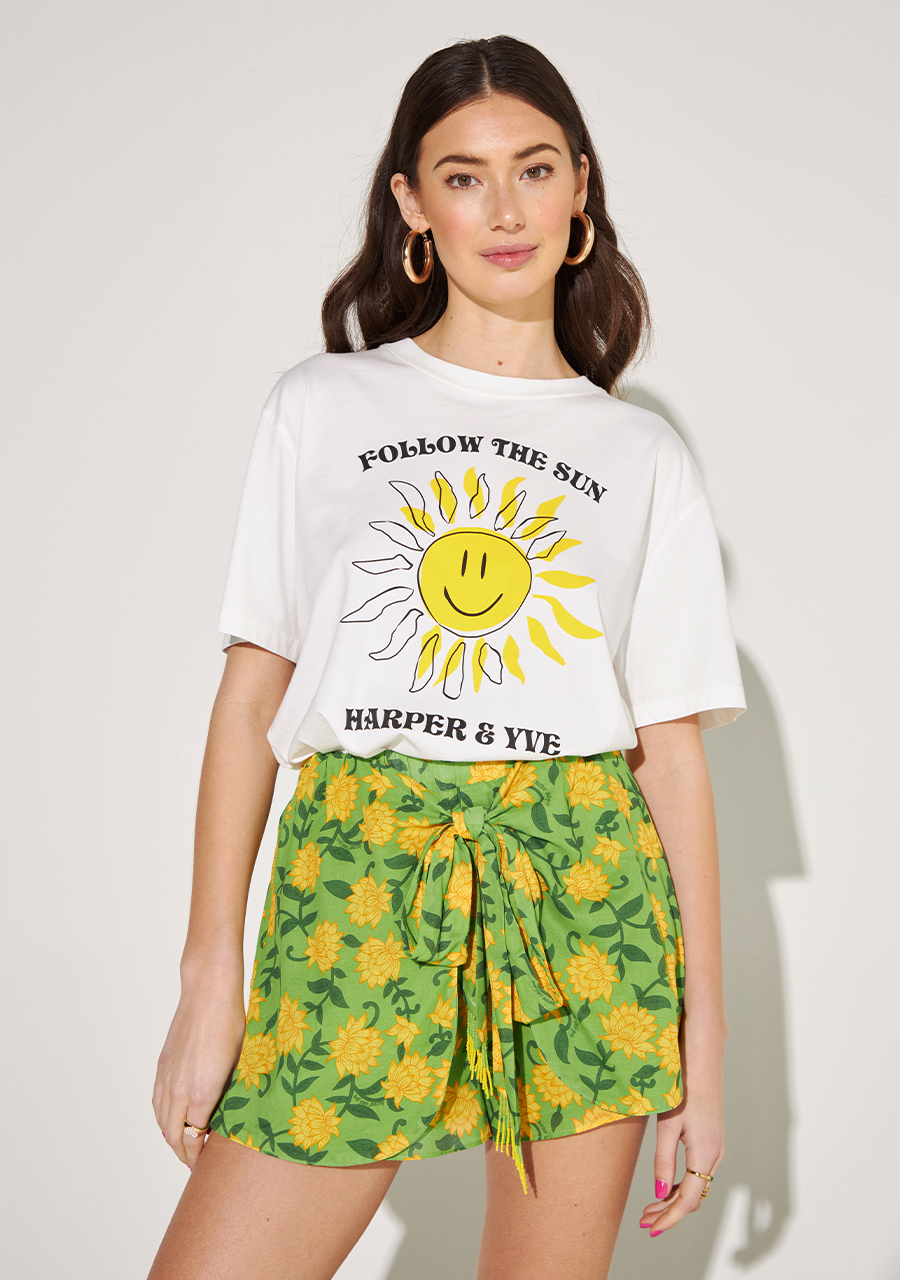 Harper & Yve T-shirt Smiley SS24D302