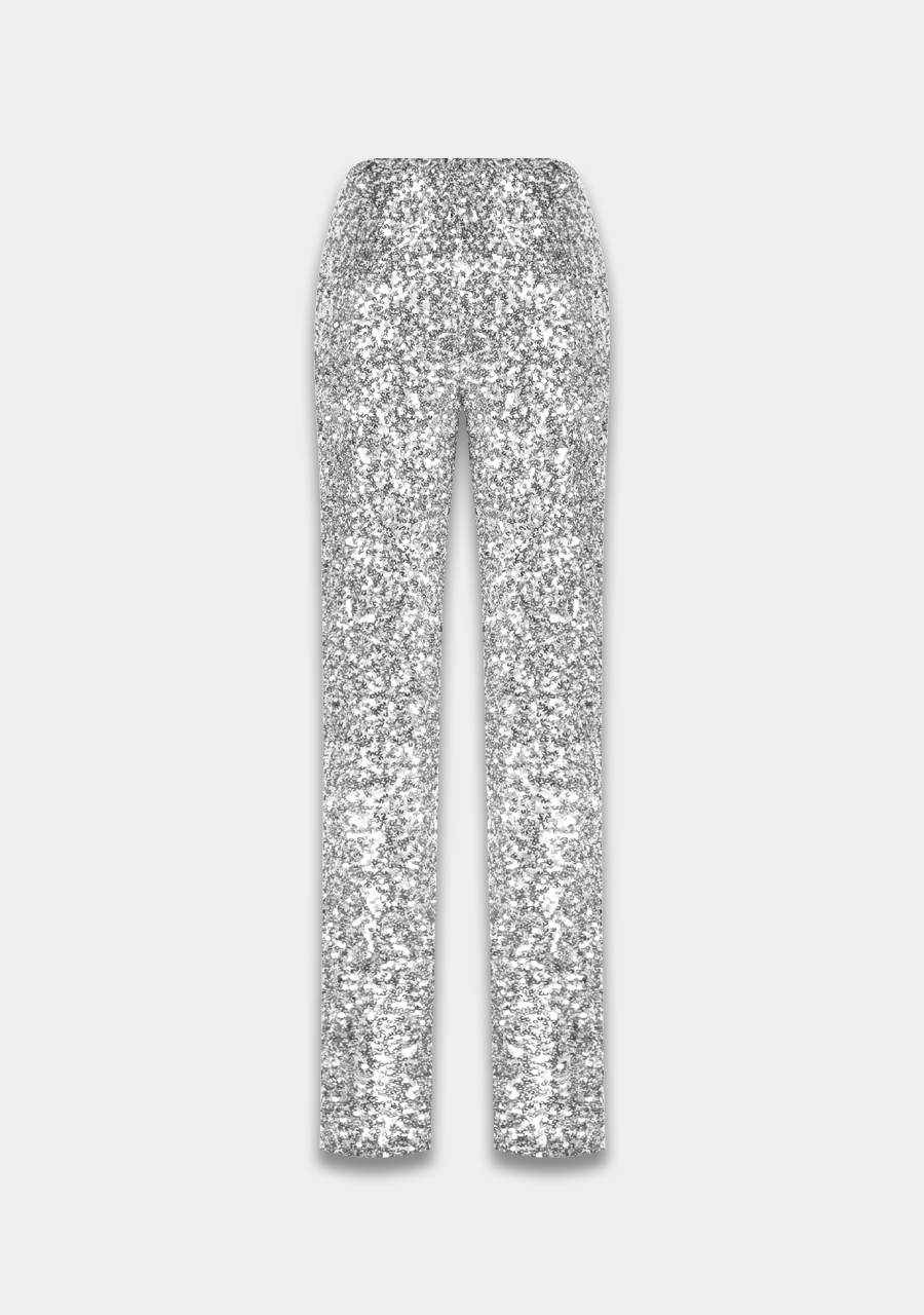 Harper & Yve Broek Bonny DW24P103 Zilver