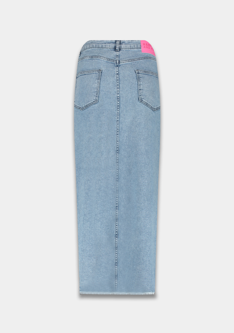 Harper & Yve Denim rok Yve SS24X001 Blauw