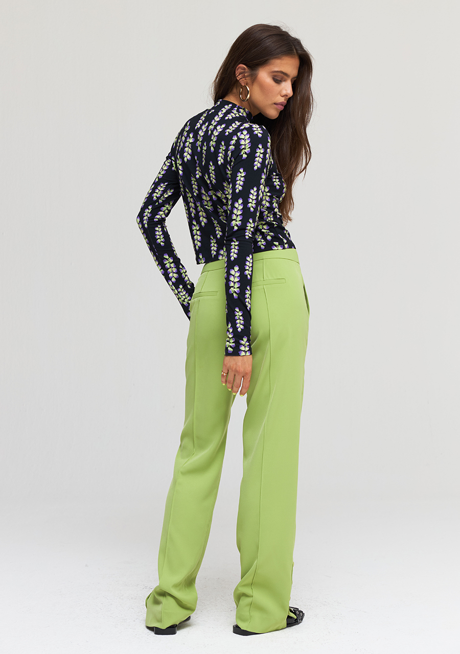 Harper & Yve Broek Yagger AW24N104 Groen