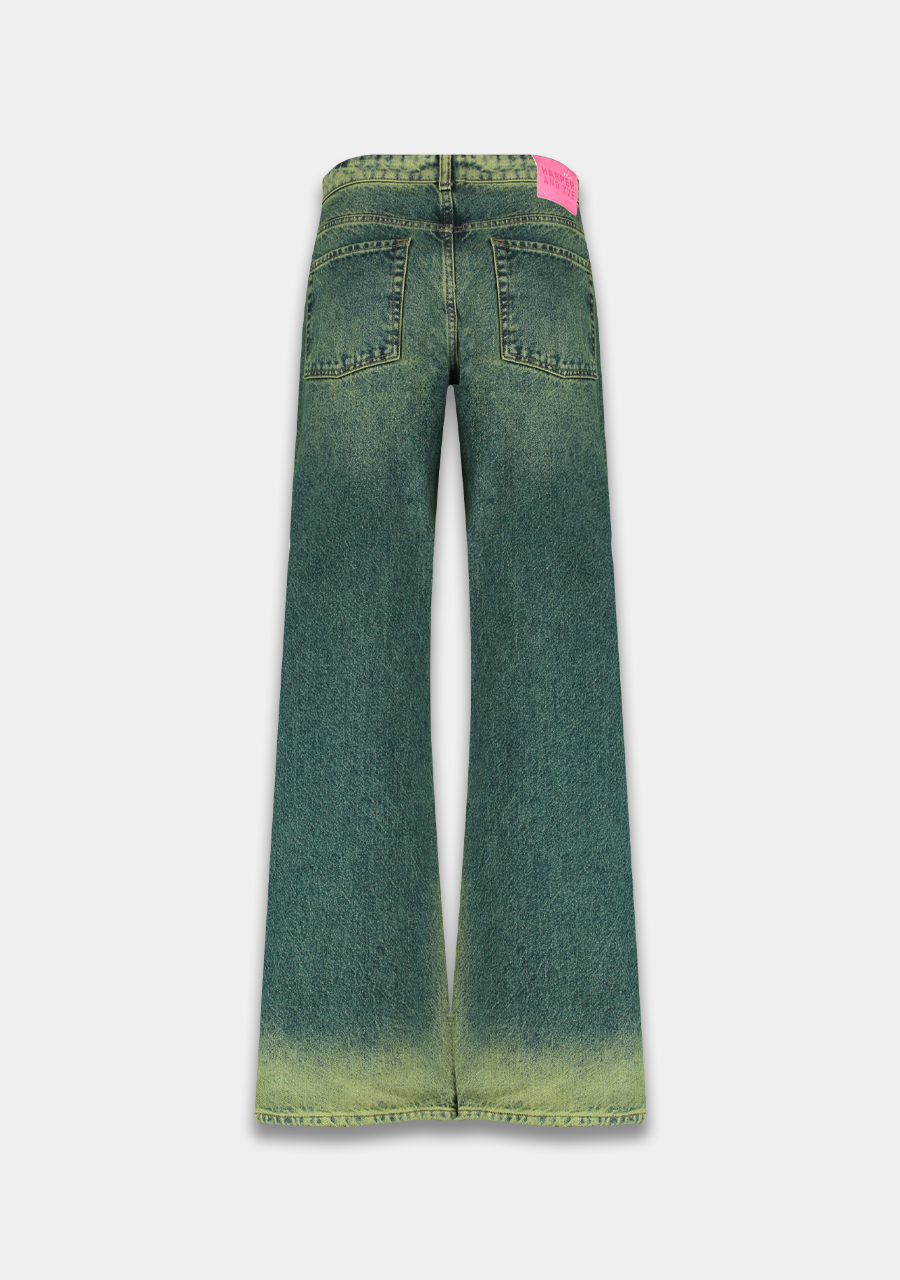 Harper & Yve Jeans Mayra AW24Z100 Donker groen