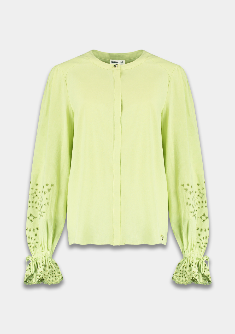 Harper & Yve Blouse Haily AW24P603 Licht groen