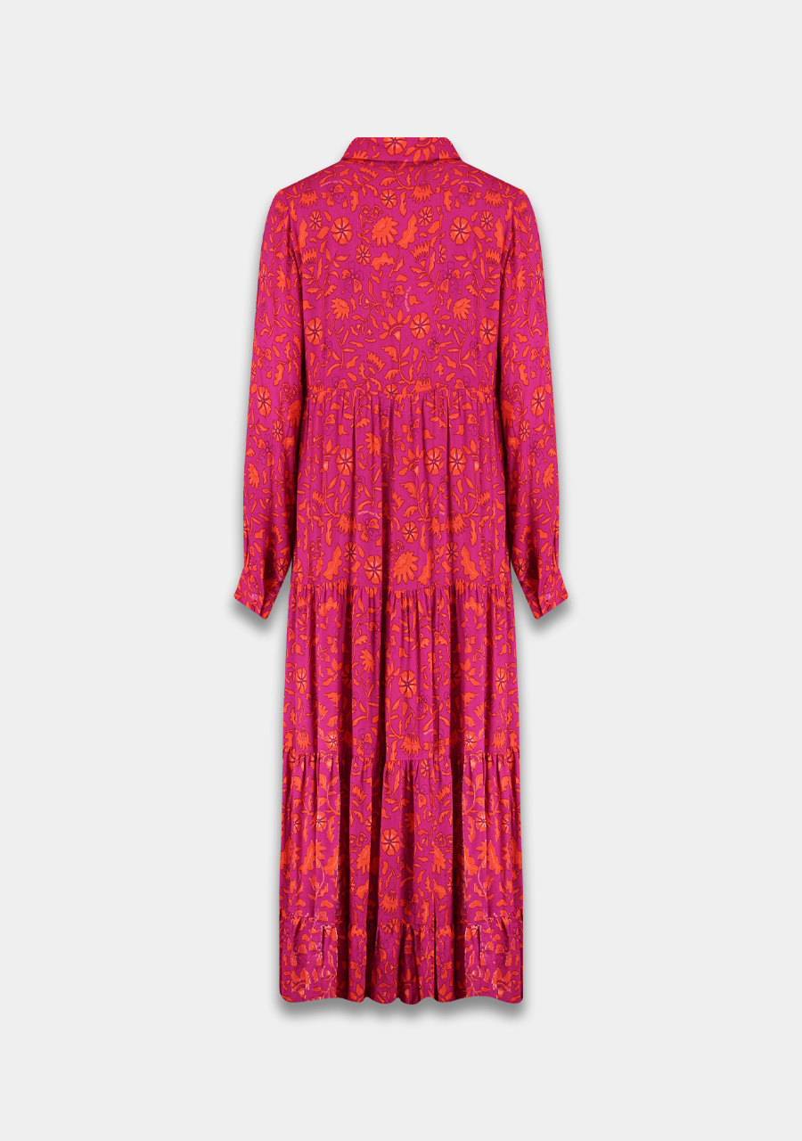 Harper & Yve Lange jurk Max SS24J903 Roze
