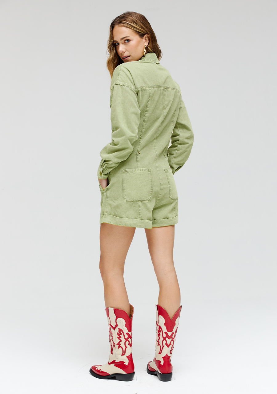 Harper & Yve Jumpsuit Lucy AW24P700 Groen