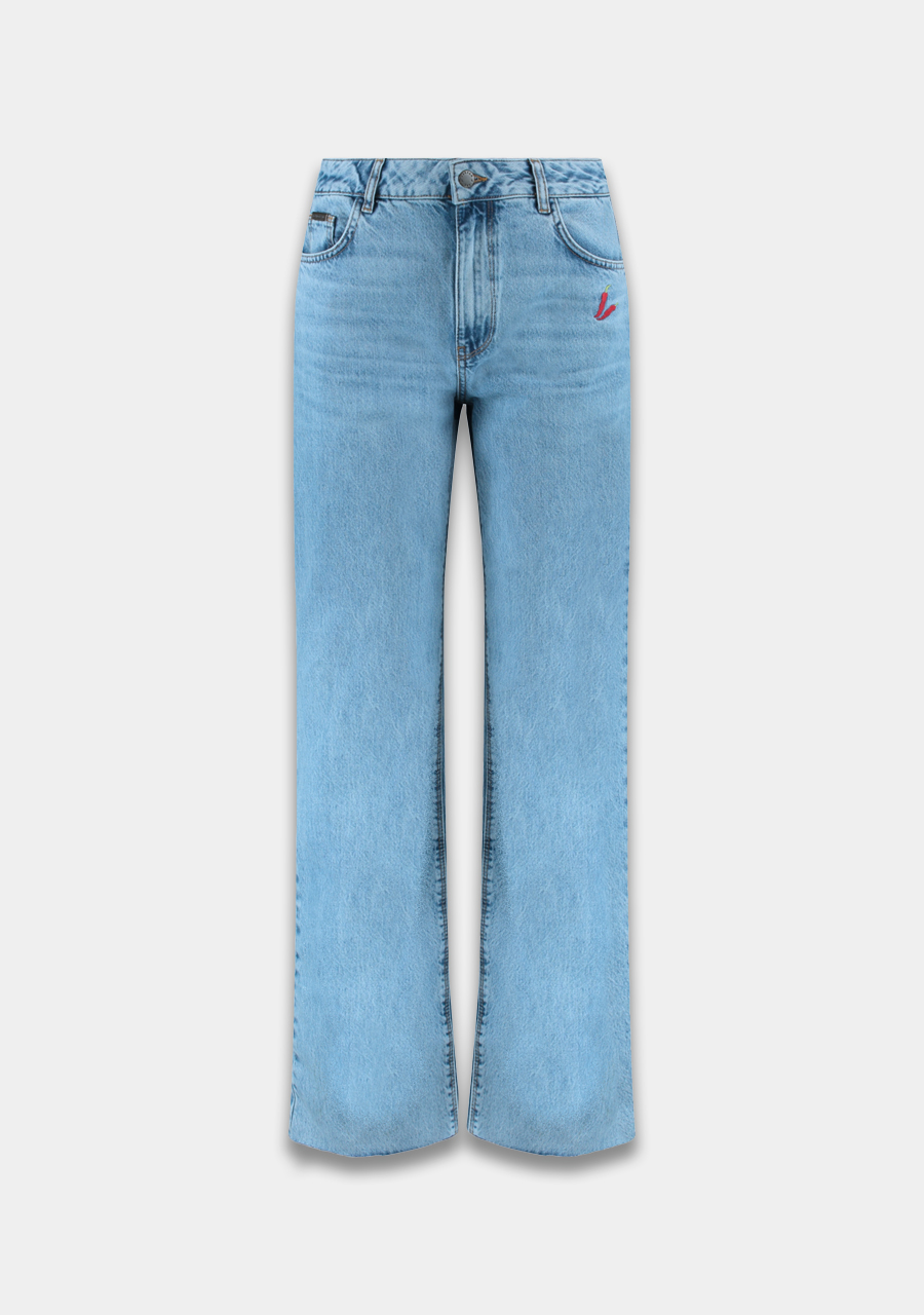 Harper & Yve Jeans Yve SS25R100 Licht blauw